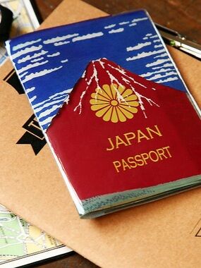 Mount Fuji Passport Cover